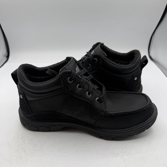 Skechers Segment Me Chukka Boots Mens 8.5 Black Moc Toe Shoes Waterproof main image 6